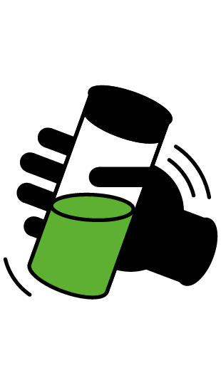 Szklany shaker do matchy