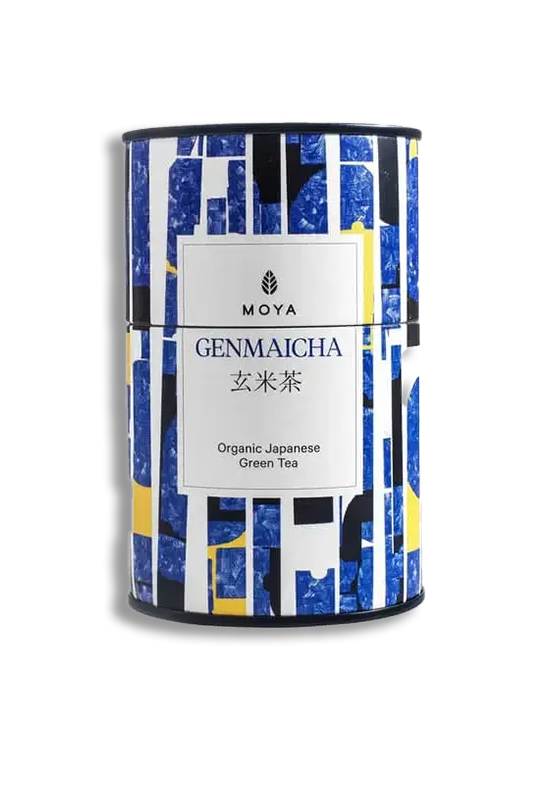 Moya Genmaicha organiczna japońska zielona herbata