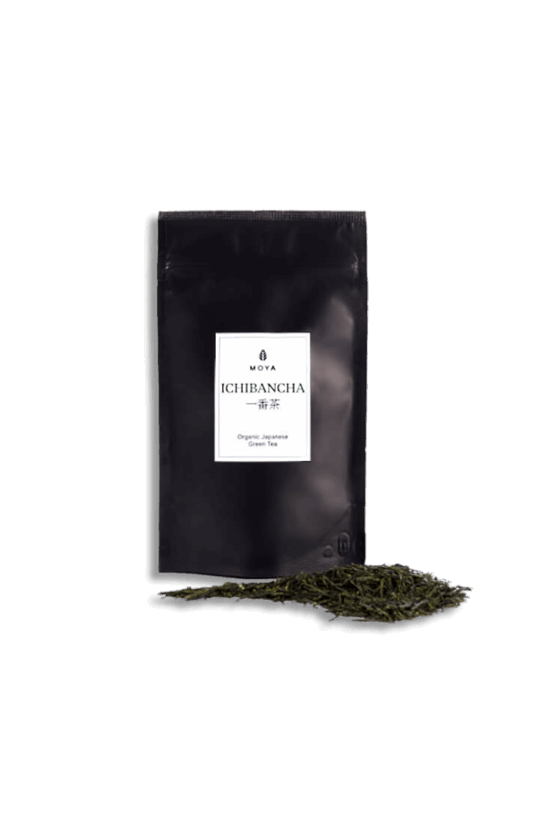 Moya Ichibancha organiczna japońska zielona herbata 50g