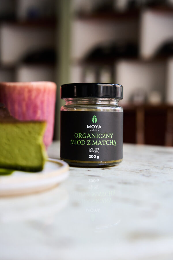 Organiczny Miód z Matchą