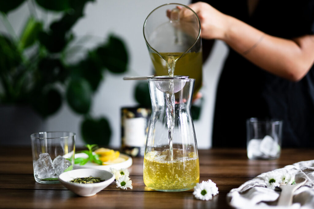 Cold brew herbata