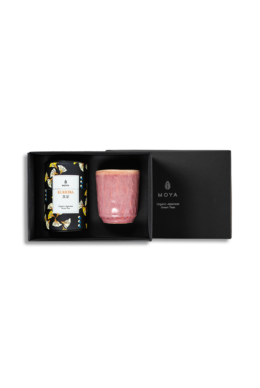 Moya tea & Botan mug Organic leaf tea set
