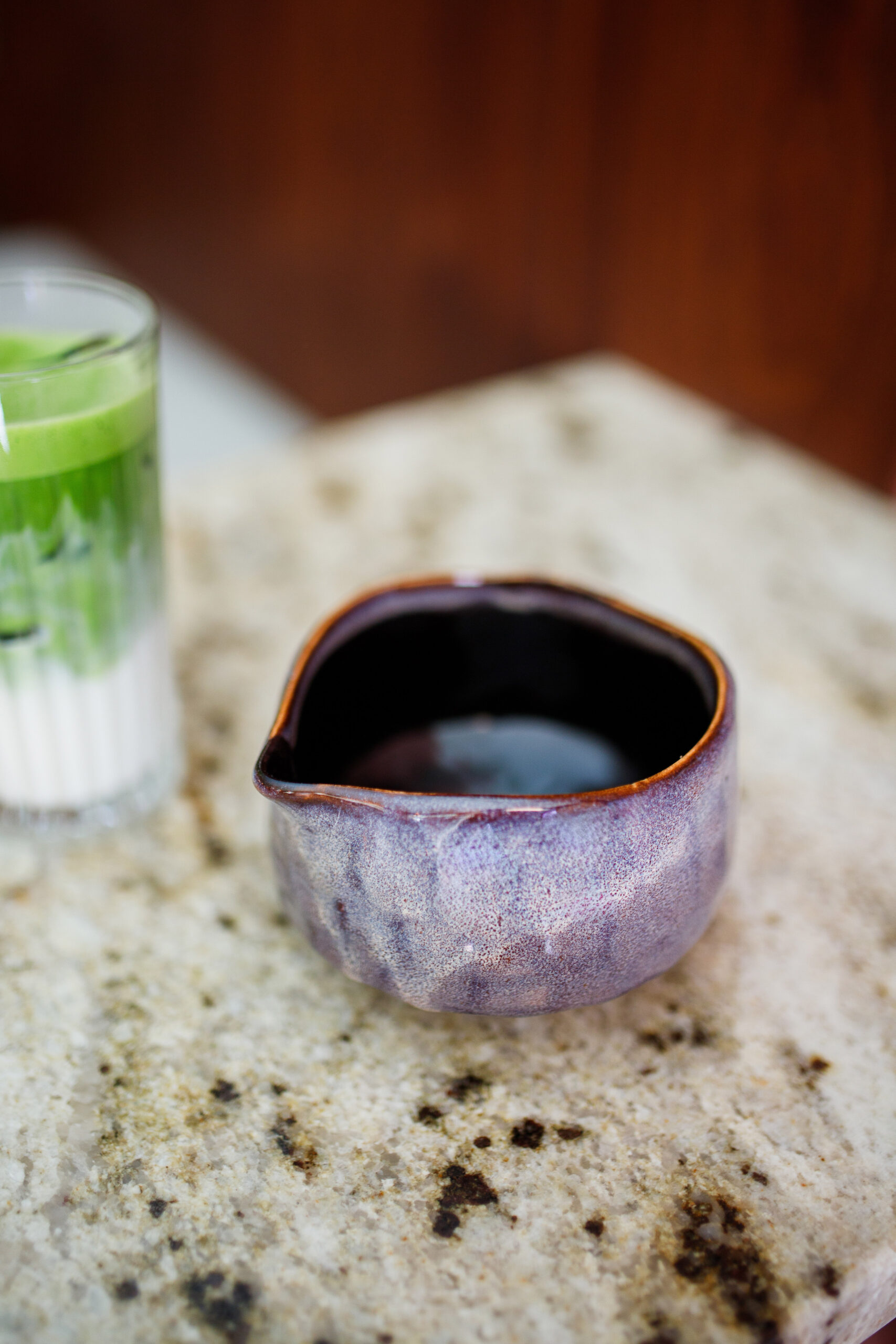 Matchawan Sumomo with a spout