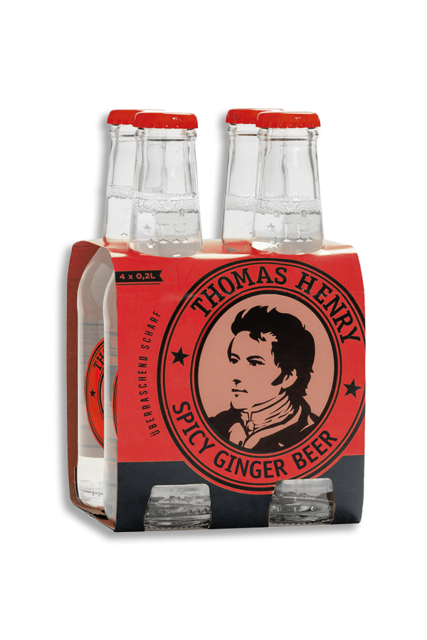 Thomas Henry Spicy Ginger Beer Tonic 4 x 200ml