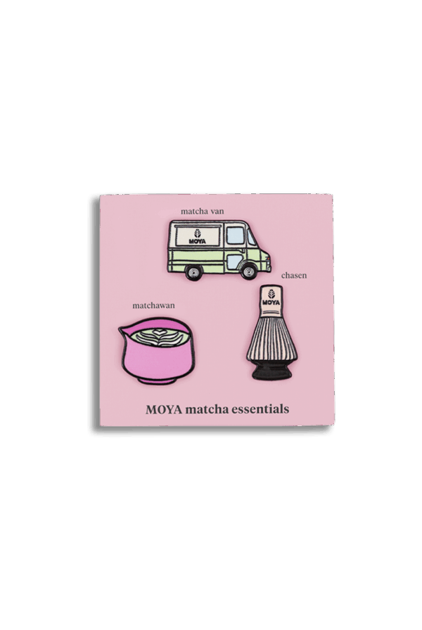 Zestaw pinów “Moya Matcha Essentials”