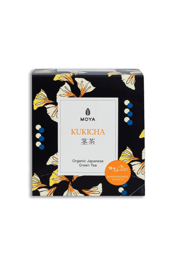 Moya Kukicha Organic Japanese Green Tea in the bags 15 x 1,5g